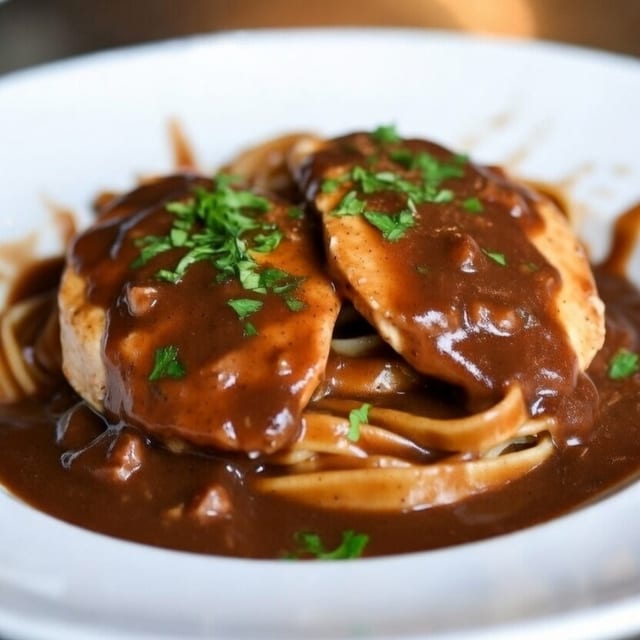Chicken Marsala.
