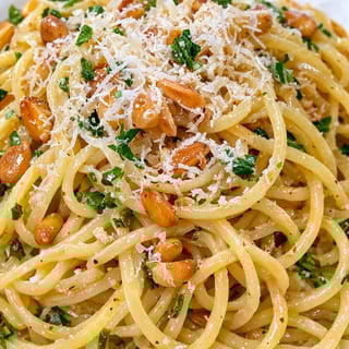 Spaghetti with Garlic& Oil