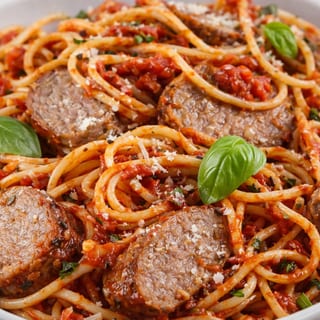 Spaghetti with Sausage